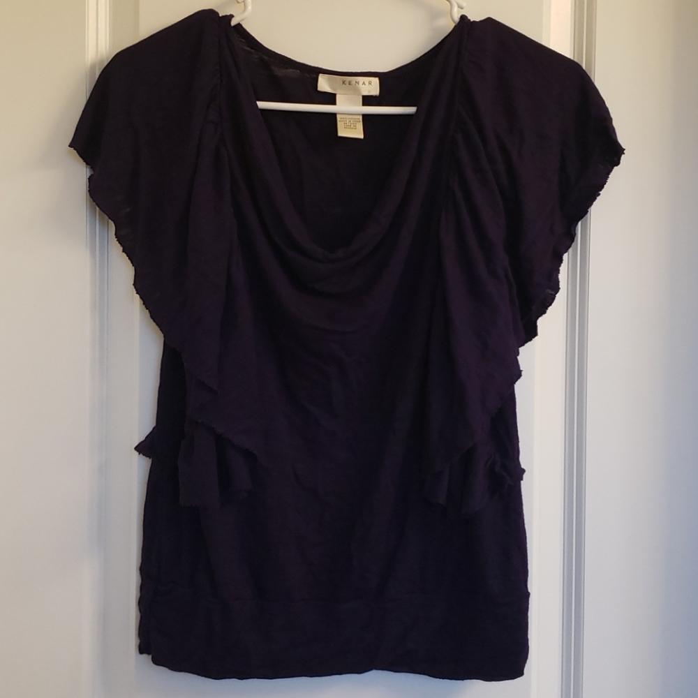 Kenar Purple dress shirt